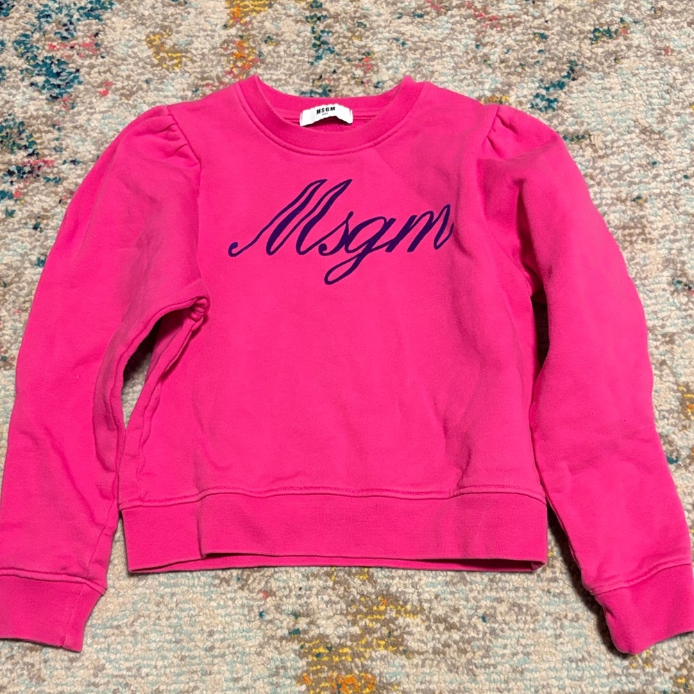 MSGM girls sweatshirt